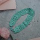 Flower Head Band with Elastic-Turquoise